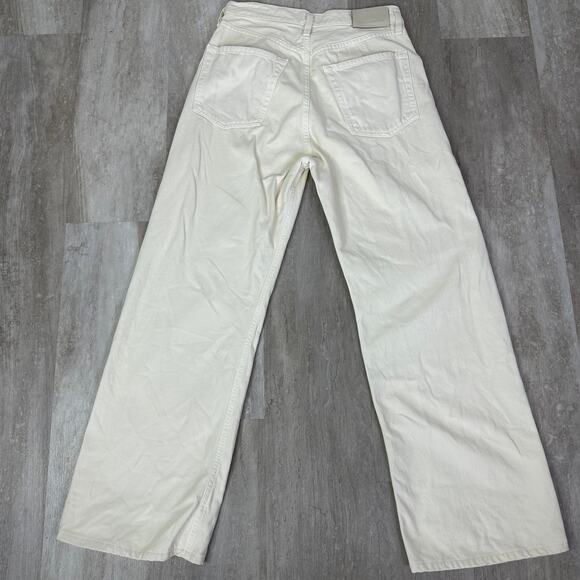 Citizens of Humanity Gaucho wide leg Jeans in Marzipan Size 25 - Picture 11 of 11